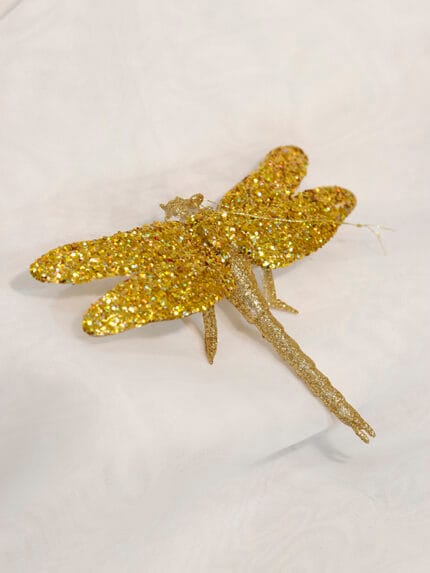 Libélula -Dorado - Decora tu Navidad Envios a Bogotá y toda Colombia | Dkora Colombia