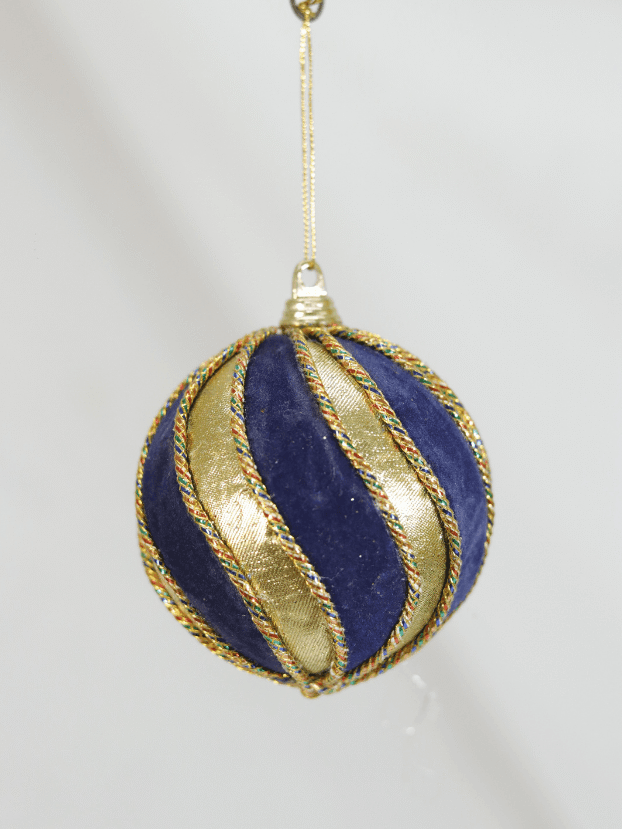 Bola N8 gamuzada – Azul y Dorado - Bolas Envios a Bogotá y toda Colombia | Dkora Colombia