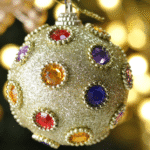 Bola N8 con piedras de colores – Plata - Bolas Envios a Bogotá y toda Colombia | Dkora Colombia