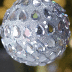 Bola N8 con piedras de colores – Plata - Bolas Envios a Bogotá y toda Colombia | Dkora Colombia