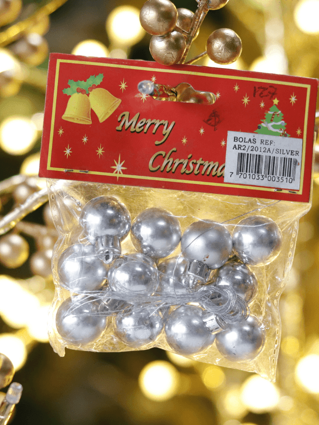 Bola N2 por 12- Plata - Bolas Envios a Bogotá y toda Colombia | Dkora Colombia