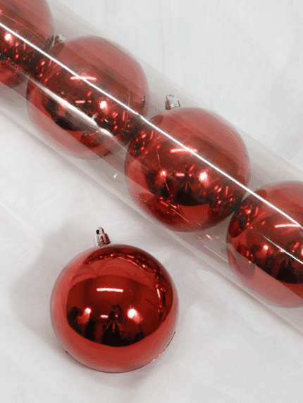 Bola N8 lisa por 8 – Color Rojo Brillante - Bolas Envios a Bogotá y toda Colombia | Dkora Colombia