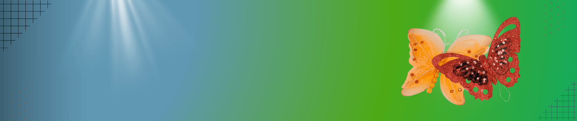 Aplique Mariposa en velo por 100 -Surtido - Decora tu Navidad Envios a Bogotá y toda Colombia | Dkora Colombia