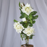 Matera Rosas por 5 – Rosado - Flores Artificiales Envios a Bogotá y toda Colombia | Dkora Colombia