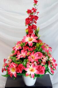 Gerbera y flor cerezo - Amor y Amistad Envios a Bogotá y toda Colombia | Dkora Colombia