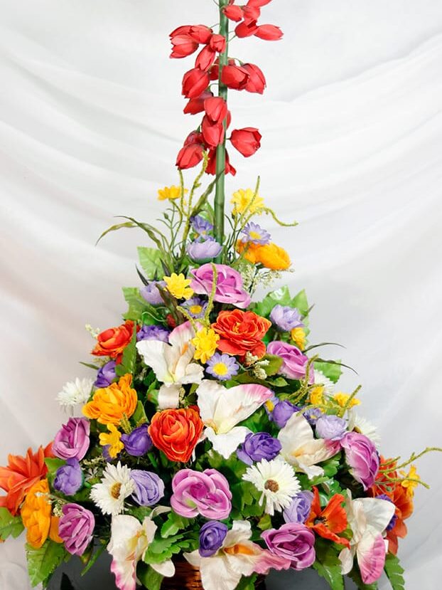 Flor Medinilla y margaritas - Amor y Amistad Envios a Bogotá y toda Colombia | Dkora Colombia