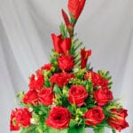 Rosa Naranjas y Margarita - Amor y Amistad Envios a Bogotá y toda Colombia | Dkora Colombia