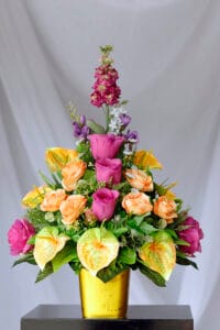 Flor Jacinto y Rosa - Amor y Amistad Envios a Bogotá y toda Colombia | Dkora Colombia