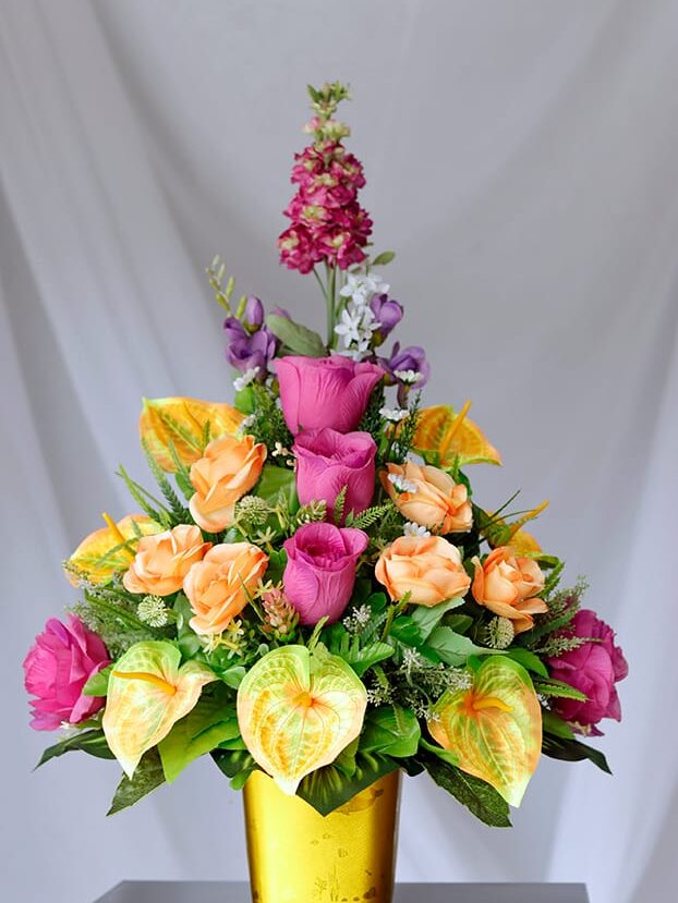 Flor Jacinto y Rosa - Amor y Amistad Envios a Bogotá y toda Colombia | Dkora Colombia