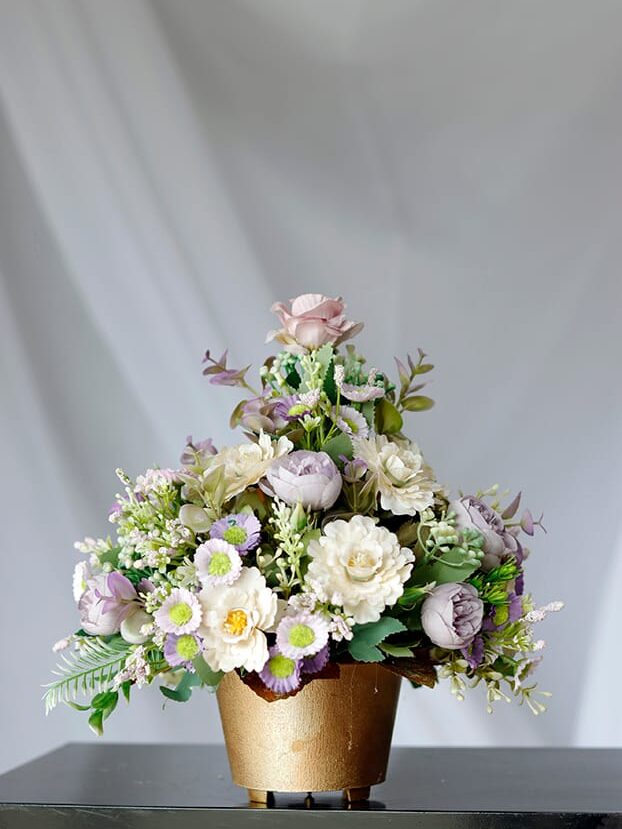 Rosa Moradas y Margarita - Amor y Amistad Envios a Bogotá y toda Colombia | Dkora Colombia