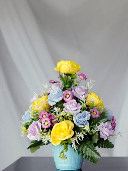 Flor de Navidad por 12 – Verde Brillante - Decora tu Navidad Envios a Bogotá y toda Colombia | Dkora Colombia