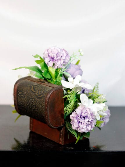 Cofre Hontensia – Lila - Amor y Amistad Envios a Bogotá y toda Colombia | Dkora Colombia