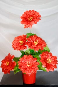 Gerbera con helecho verde - Amor y Amistad Envios a Bogotá y toda Colombia | Dkora Colombia