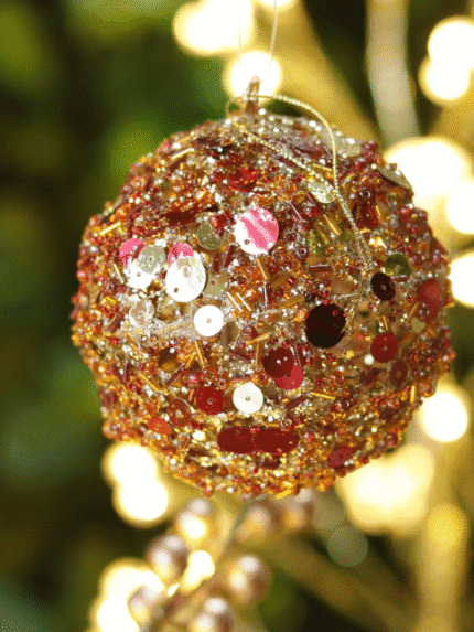 Bola N10 con lentejuelas- tricolor - Bolas Envios a Bogotá y toda Colombia | Dkora Colombia