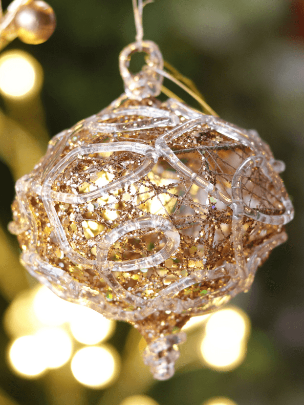 Bola N12 Alambrada escarchado- Ocre - Bolas Envios a Bogotá y toda Colombia | Dkora Colombia