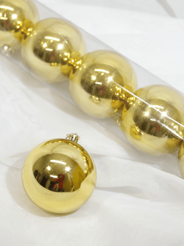 Bola N10 lisa por 6 – Dorado - Bolas Envios a Bogotá y toda Colombia | Dkora Colombia