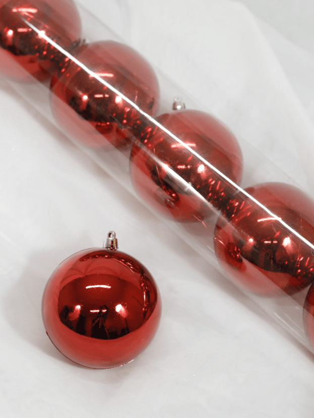 Bola N10 lisa por 6 – Rojo - Bolas Envios a Bogotá y toda Colombia | Dkora Colombia