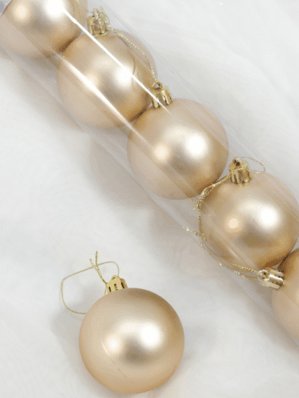 Bola N6 lisa por 6 – Champagne Mate - Bolas Envios a Bogotá y toda Colombia | Dkora Colombia