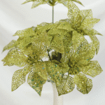 Ramo Flor de Navidad por 7 varas – Fucsia - Decora tu Navidad Envios a Bogotá y toda Colombia | Dkora Colombia