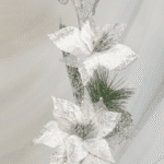 Flor de Navidad por 8 pétalos – Verde - Decora tu Navidad Envios a Bogotá y toda Colombia | Dkora Colombia