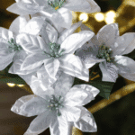 Flor de Navidad por 8 pétalos – Verde - Decora tu Navidad Envios a Bogotá y toda Colombia | Dkora Colombia