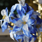 Ramo Flor de Navidad por 7 varas – Beige - Decora tu Navidad Envios a Bogotá y toda Colombia | Dkora Colombia