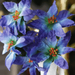 Ramo Flor de Navidad por 7 –Plata - Decora tu Navidad Envios a Bogotá y toda Colombia | Dkora Colombia