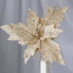 Ramo Flor de Navidad por 5 varas – Morados Metalizado - Decora tu Navidad Envios a Bogotá y toda Colombia | Dkora Colombia