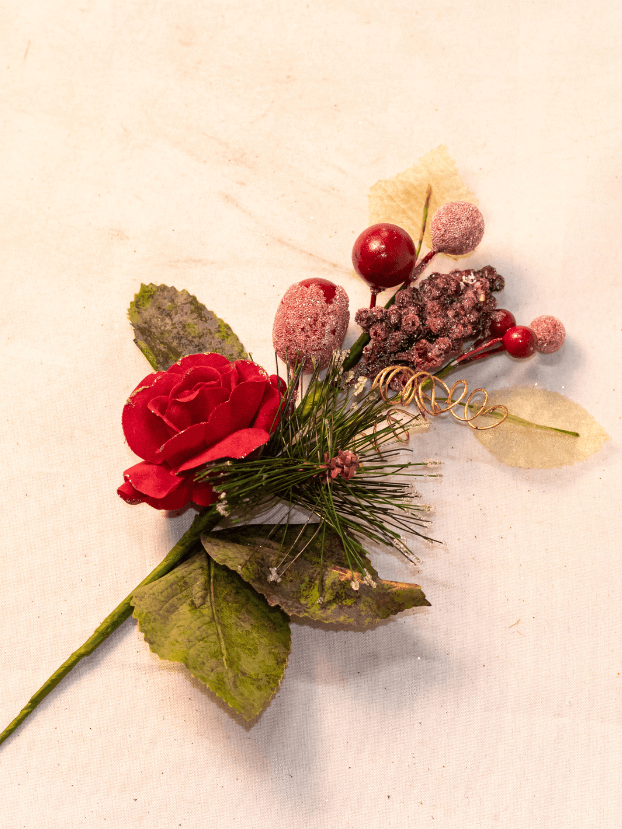 Pick Rosa, berries y Follaje - Decora tu Navidad Envios a Bogotá y toda Colombia | Dkora Colombia