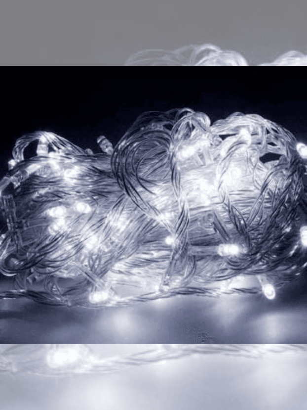 Instalación Lineal 500 LED – Luz Blanca, Cable Siliconado, 50m, en Caja - Decora tu Navidad Envios a Bogotá y toda Colombia | Dkora Colombia