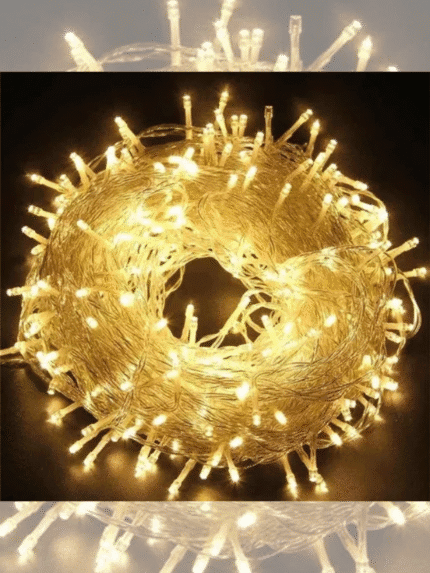 Instalación Lineal 1.000 LED – Luz Cálida, Cable Siliconado, 100m, en Caja
