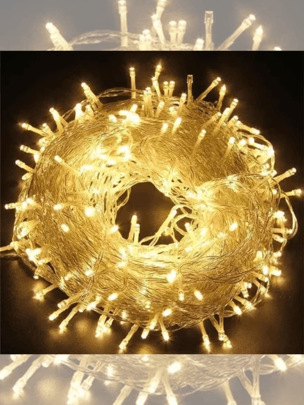 Instalación Lineal 1.000 LED – Luz Cálida, Cable Siliconado, 100m, en Caja - Decora tu Navidad Envios a Bogotá y toda Colombia | Dkora Colombia