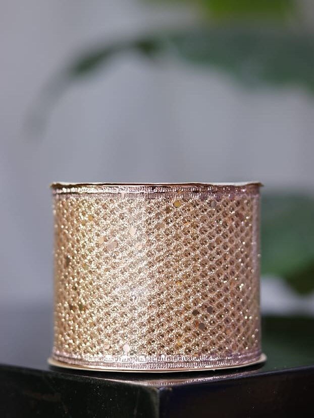 Cinta 10 yardas – Malla palo rosa con lentejuelas, escarcha y alambre - Cintas Envios a Bogotá y toda Colombia | Dkora Colombia