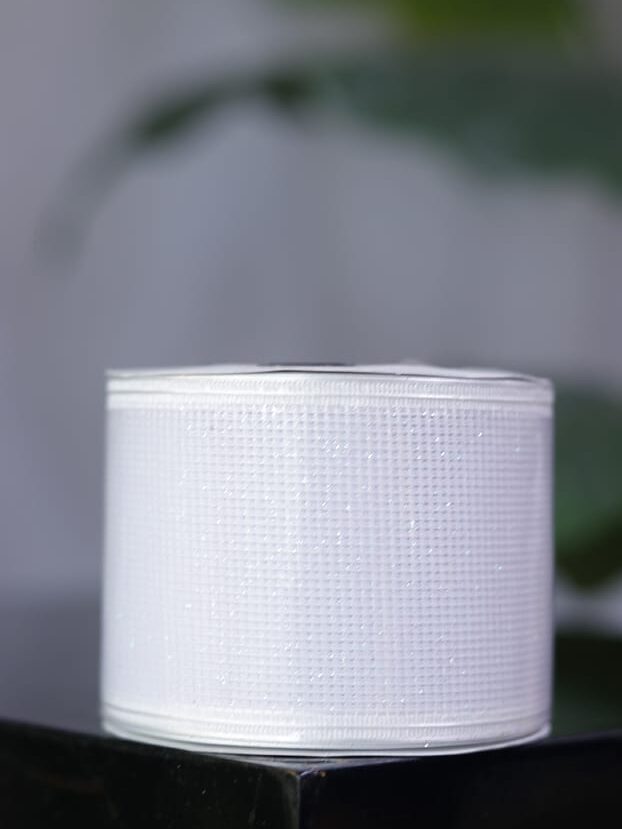 Cinta 10 yardas – Malla metalizada en cuadros con escarcha y alambre tornasol - Cintas Envios a Bogotá y toda Colombia | Dkora Colombia