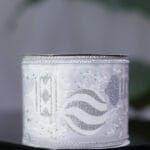 Cinta jacquard oro rosa con globos escarchados y borde alambrado - Cintas Envios a Bogotá y toda Colombia | Dkora Colombia