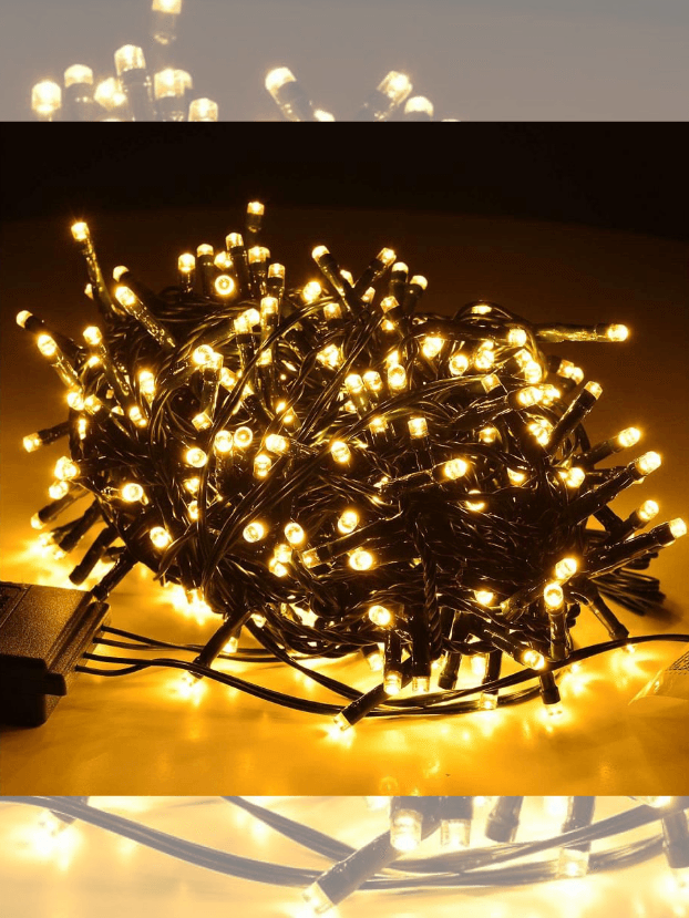 Instalación Lineal 500 LED – Luz Blanca, Cable verde, 50m, en Caja - Decora tu Navidad Envios a Bogotá y toda Colombia | Dkora Colombia