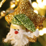 Estrella dorada con oso en frente, tela esponjilla - Decora tu Navidad Envios a Bogotá y toda Colombia | Dkora Colombia