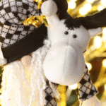 Ángel en encolado para colgar en el árbol – Blanco - Decora tu Navidad Envios a Bogotá y toda Colombia | Dkora Colombia