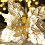 Flor de Navidad por 9 pétalos – Verde - Decora tu Navidad Envios a Bogotá y toda Colombia | Dkora Colombia