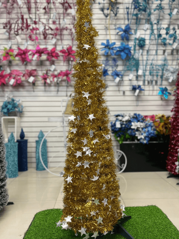 Árbol Espiral Plegable 1.50 m. - Árboles de Navidad Envios a Bogotá y toda Colombia | Dkora Colombia