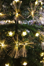 Árbol LED y fibra óptica cálida de 1,80 m. - Árboles de Navidad Envios a Bogotá y toda Colombia | Dkora Colombia