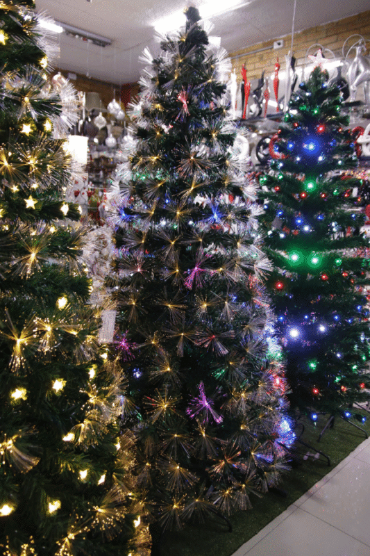 Árbol de fibra óptica multicolor de 1,80 m con Bluetooth. - Árboles de Navidad Envios a Bogotá y toda Colombia | Dkora Colombia