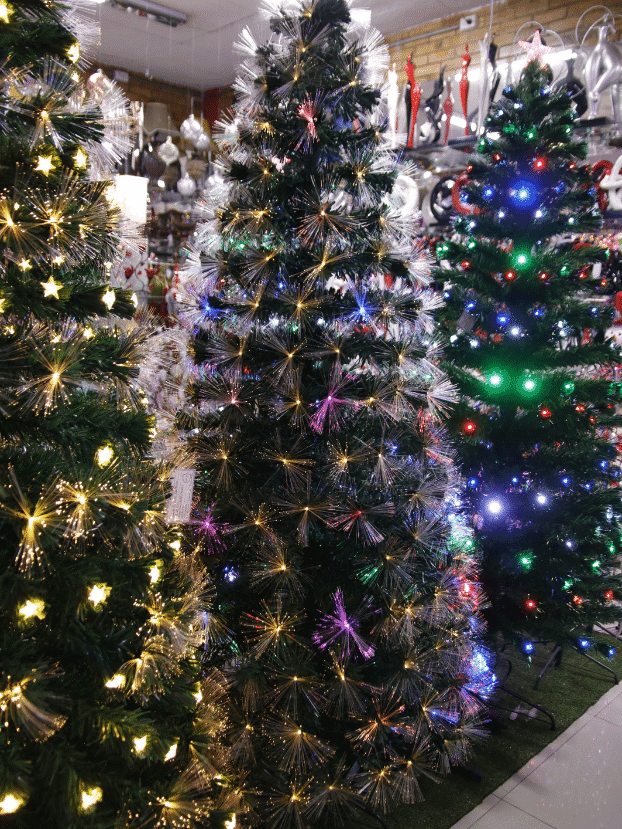 Árbol de fibra óptica multicolor de 1,80 m con Bluetooth. - Árboles de Navidad Envios a Bogotá y toda Colombia | Dkora Colombia