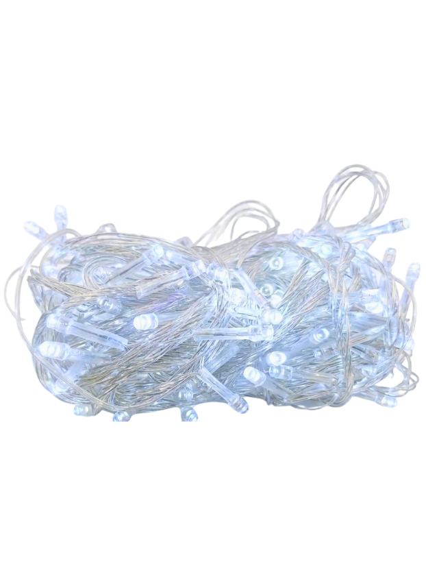 Instalación Led lineal por 200 luces, cable siliconado y secuenciador, blanca 13Mts en caja. - Decora tu Navidad Envios a Bogotá y toda Colombia | Dkora Colombia
