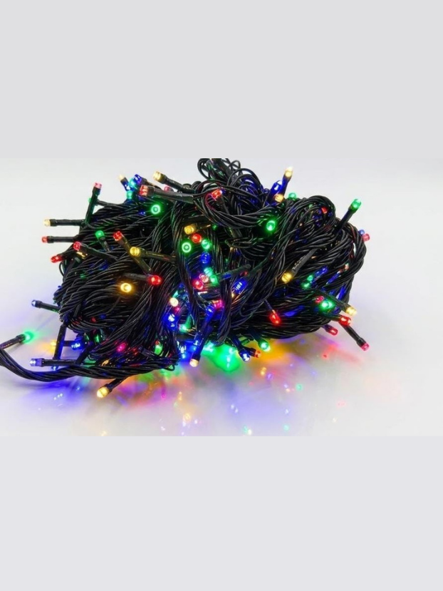 Instalación Led lineal por 400 luces, cable verde, blanca 24Mts en bolsa. - Decora tu Navidad Envios a Bogotá y toda Colombia | Dkora Colombia