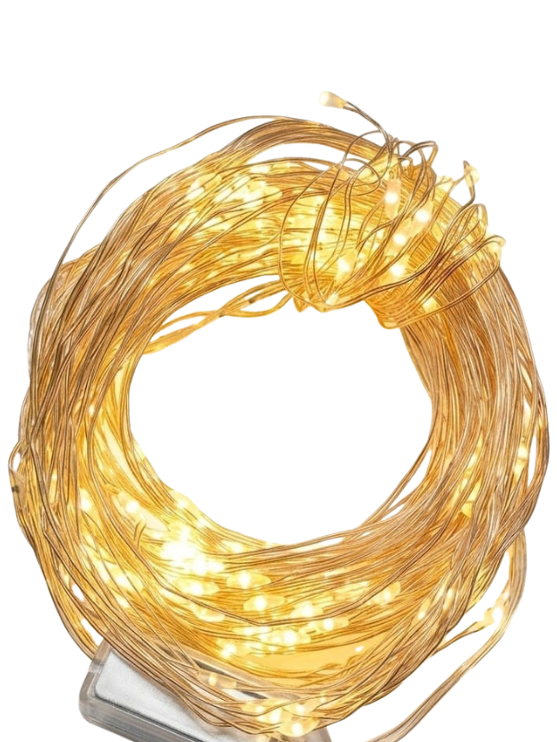 Instalación toldillo por 200 luces, cable alambrado por 10 tiras, cálida 3 Mts en caja. - Decora tu Navidad Envios a Bogotá y toda Colombia | Dkora Colombia
