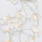 Guirnalda de 1,70 m con 10 estrellas LED en luz cálida. Ideal para crear ambientes navideños acogedores y especiales. - Decora tu Navidad Envios a Bogotá y toda Colombia | Dkora Colombia