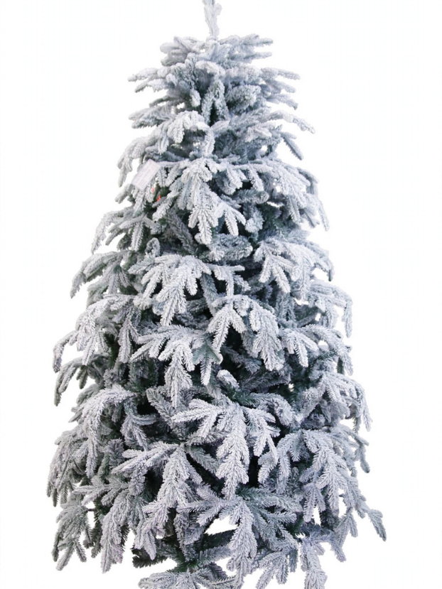 Árbol nevado de lujo de 1,80 m con hoja plana - Árboles de Navidad Envios a Bogotá y toda Colombia | Dkora Colombia