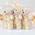 Set x2 Osos Navideños 16 cm - Decora tu Navidad Envios a Bogotá y toda Colombia | Dkora Colombia