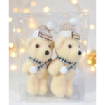 Set x3 Ositos 8 cm - Decora tu Navidad Envios a Bogotá y toda Colombia | Dkora Colombia